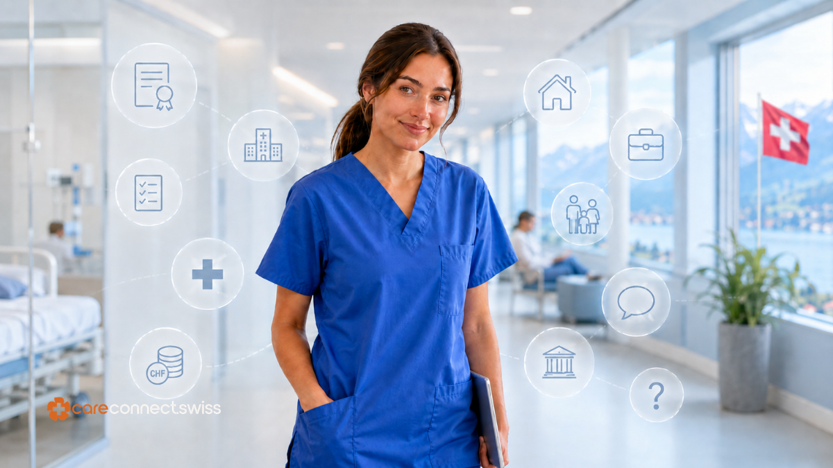 Arbeiten in der Schweiz als Pflegefachperson: Diplom anerkennen, Lohn, Alltag und Voraussetzungen
